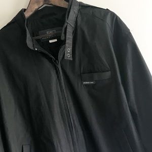 Black Members Only Bomber Jacket